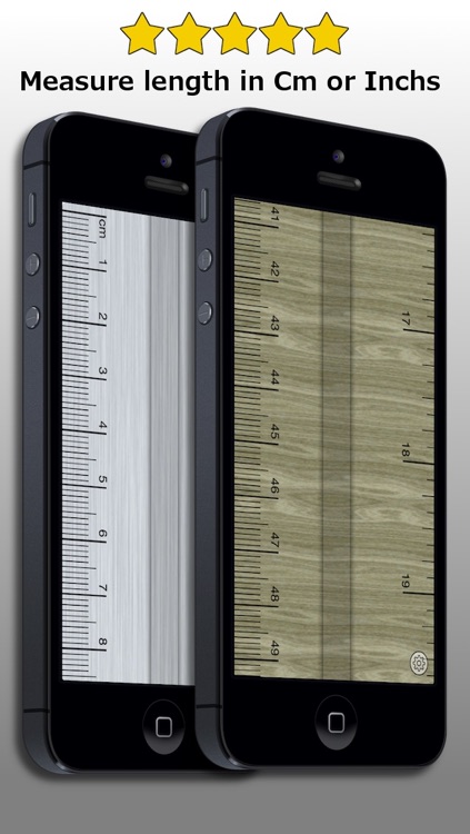 iRuler - Infinite Ruler - Measure Length in Centimeters or Inches