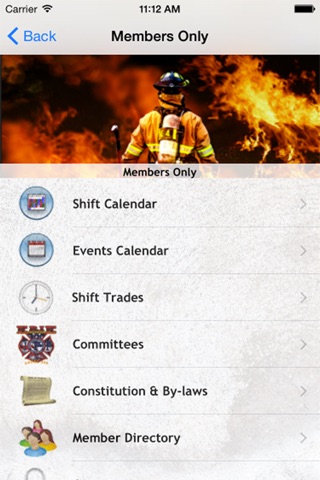 IAFF 293 screenshot 2