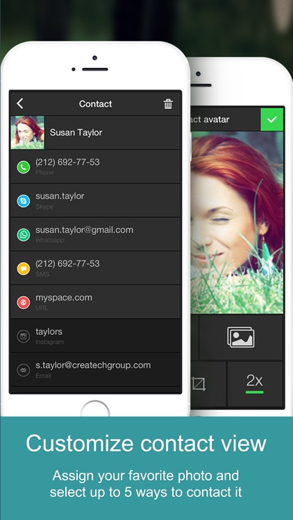 One Touch Dial - T9 speed dial call your favorite contacts and quick photo dialer app launcher for social networks. screenshot-3