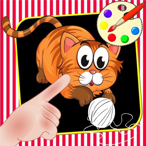 Catch and Paint Animals Game icon