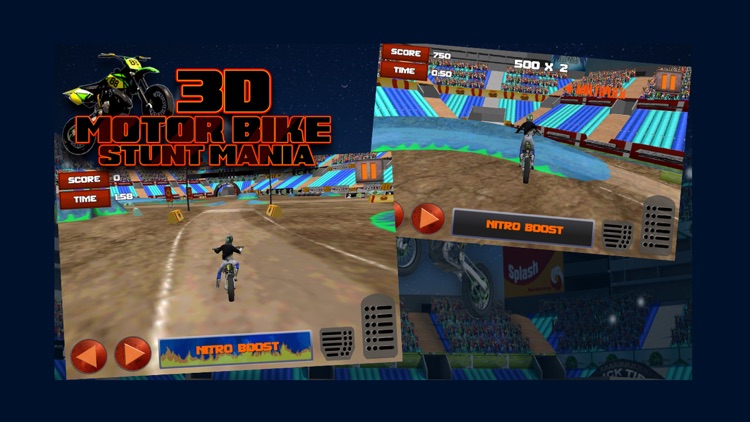 3D Motor Bike Stunt Mania