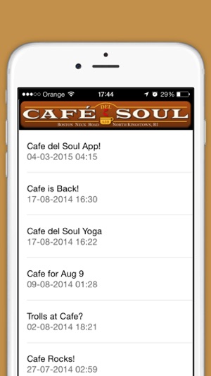 Cafe del Soul - Coffee house-style(圖4)-速報App