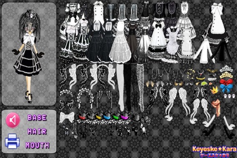 Gothic Lolita DressUp screenshot 2