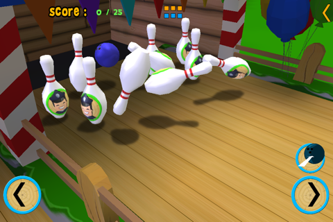 cats bowling for children - free game screenshot 4