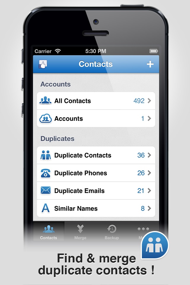 Contact Cleaner & Merge screenshot 2