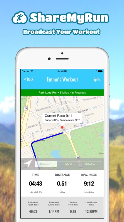 ShareMyRun - Broadcast Your Run to Friends Using Live GPS Tracking