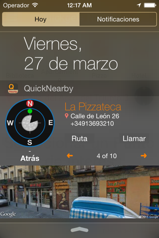 Quickgets Nearby - Nearby places at a glance screenshot 4