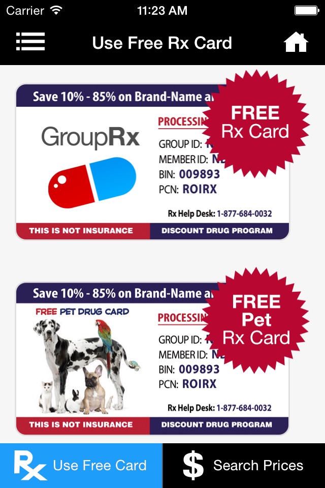 GroupRx - Discount Prescription Drug Card & Fundraising Platform screenshot 3