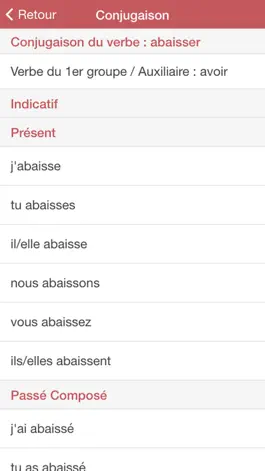 Game screenshot Conjuguer : le conjugueur simple et gratuit apk