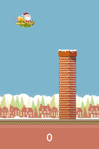 Dazzle Flappy Santa : Le Père Noël volant [Gratuit] screenshot 2