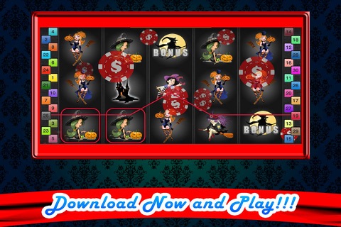 A Lucky Halloween Party Slots - Casino Vegas Style Of Game for Quest LX screenshot 3