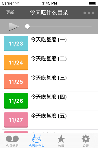 今日话题App screenshot 2