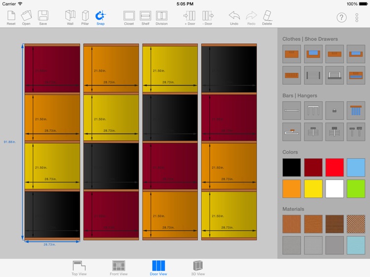 Sketch Arm - 3D Closet Designer