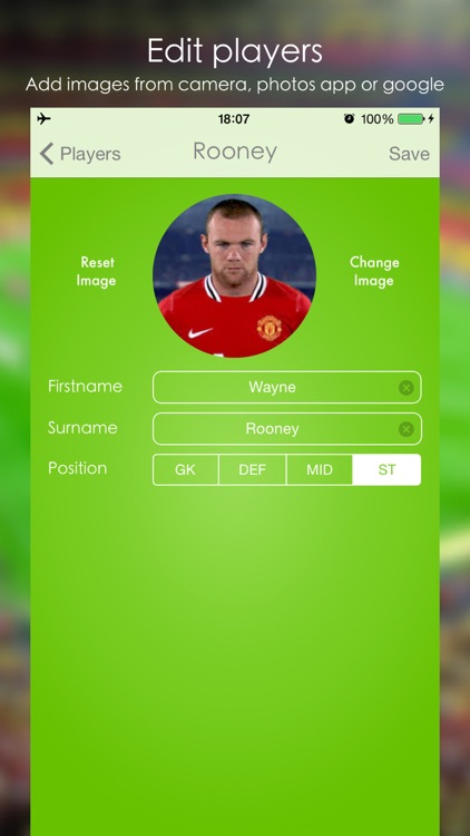 Lineup - Football Squad screenshot-3