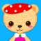 Tap My Talking Bear: Virtual Sim Doll Endless Makeover Salon Center - Kids Free Game