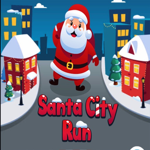 Santa City Run Dash Icon