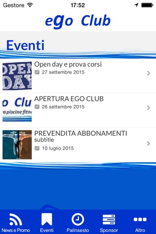 Ego Club Piscine Palestre screenshot 2