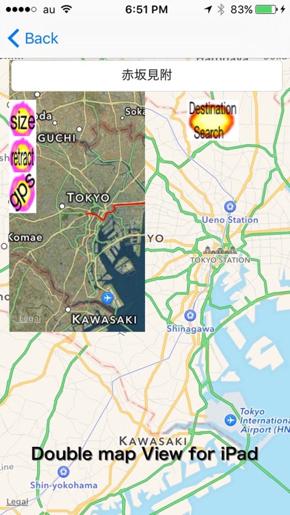 Double map View for iPad