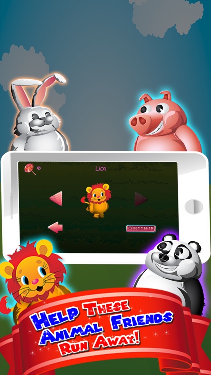 Hungry Panda and Animal Friends Run - How many Lollipop and Jellybeans can you find on the way?