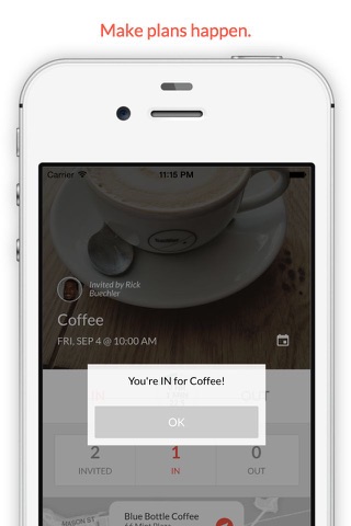 The IN app screenshot 3