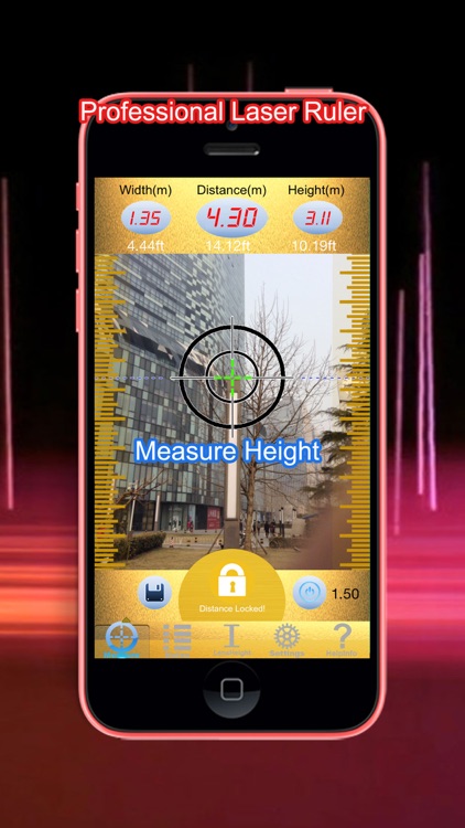 Laser Pointer & Measure - Distance, Height, Width Measurement
