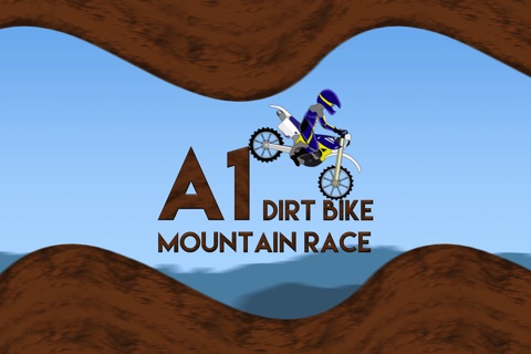 A1 Dirt Bike Mountain Race - fun speed motorbike racing game screenshot 2