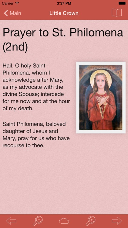 St. Philomena: Dear Little Saint, Virgin Martyr, the Wonder-Worker