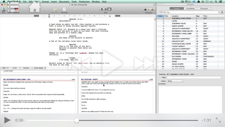 Introduction to Screenwriting For Final Draft screenshot-4