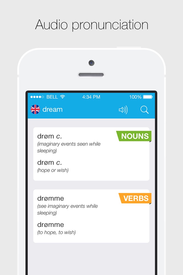 Danish – English Dictionary screenshot 3