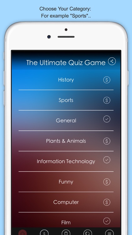 The Ultimate Quiz and Trivia Game screenshot-0