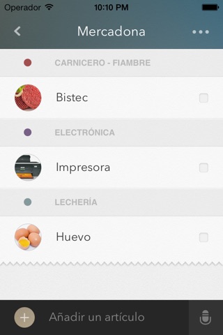 iCanShop Next, simple shopping list screenshot 4
