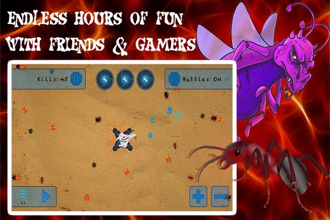 Burn the Bugs - Multiplayer Online Game screenshot 4