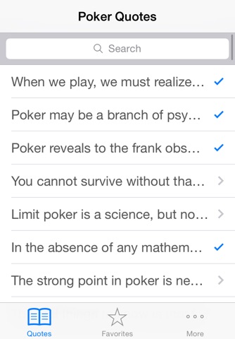 Poker Thoughts - Inspirational tips, hints, and wisdom from  the pro players screenshot 2
