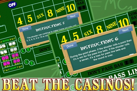 Craps University - Learn How To Play Craps With Shooter Rules screenshot 2