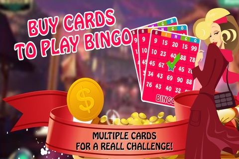 777 Lucky Social lady Fashion Bingo-Xingo - Pop Bonanza Jackpot Bingo Bash Blitz Free screenshot 4