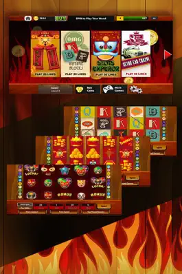 Game screenshot Flaming Super Hot Slots with Progressive Coins and Fireball - Spinners hack
