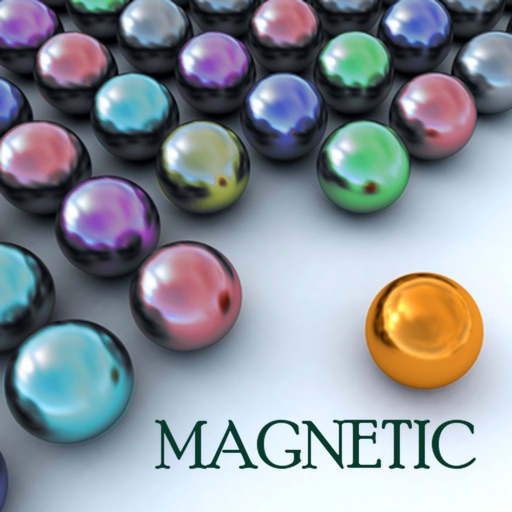 Magnetic balls puzzle game iOS App