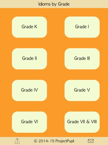 Idioms by Grade screenshot 2