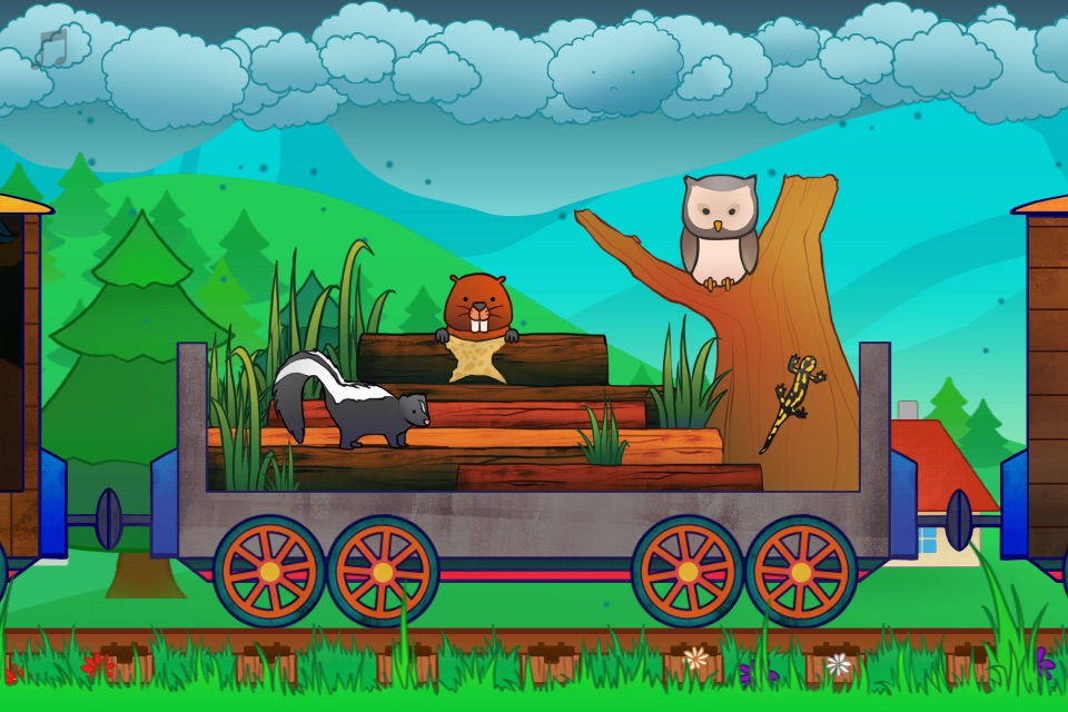 Pociąg ze zwierzątkami screenshot 3