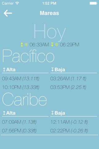 Tiempo Panamá - predicción meteorológica y mareas screenshot 3