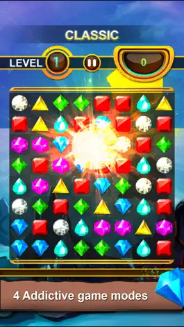 Game screenshot Jewels Quest - Classic Match-3 Puzzle Game apk