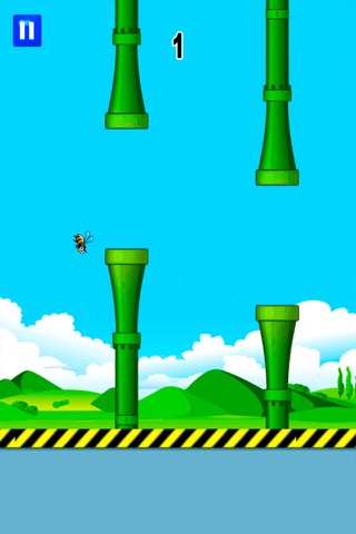 Flappy Bee Quest Magic Mount Garden - Free Game Unlimited Edition screenshot 2