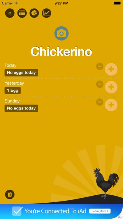 Chicken App - Egg Counter