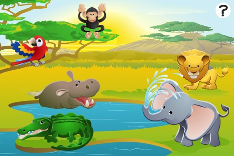 123 Animals Counting Game for Children: Learn to count the numbers 1-10 with safari life screenshot 2