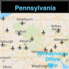 Pennsylvania Offline Map with Real Time Traffic Cameras Pro