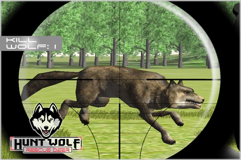 Wolf Attack Rescue Deer : Revenge of Wild Beast and Hunting Adventure screenshot 2