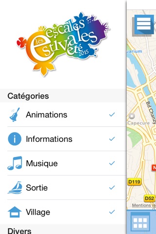 Les escales estivales été 2015 screenshot 4