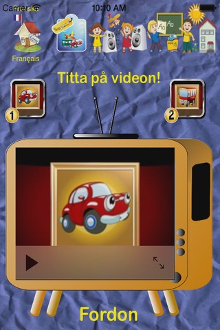Vehicles - Six Languages by PetraLingua screenshot 2