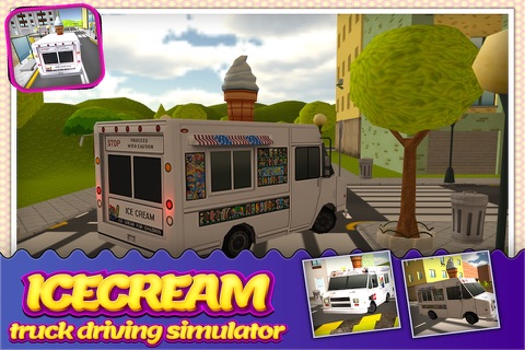 Ice Cream Delivery Truck Simulator 3D screenshot 2