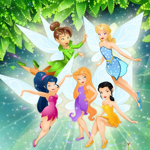 Fairies Puzzle for girls iOS App